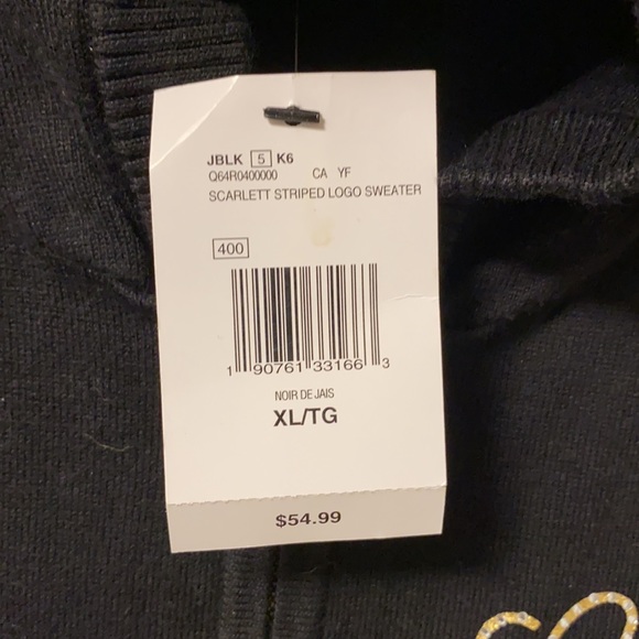 Guess hooded zip up sweater - size XL youth - Picture 3 of 8